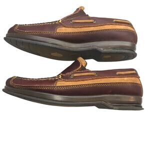 Superfeet Men's 11.5 Brown Loafer Causal Shoe  Non-Marking Sole 11 1/2